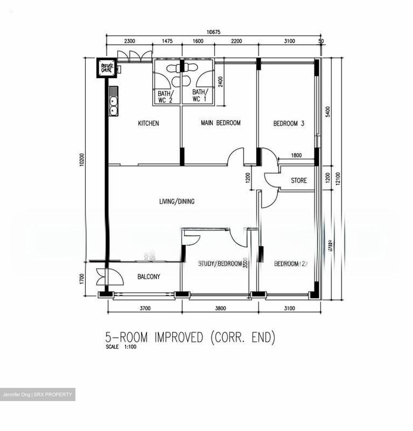 Blk 11 Toh Yi Gardens (Bukit Timah), HDB 5 Rooms #604519111